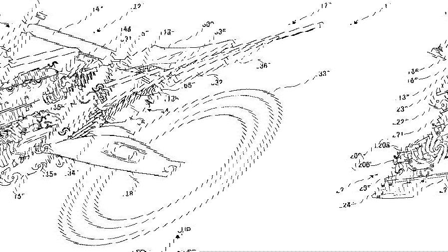 Suzuki parallel twin patent